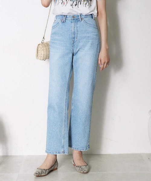 TITE IN THE STORE(ティテ インザ ストア)の「【Moname / モナーム】コットンストレッチデニムパンツ(デニムパンツ)」|ブルー