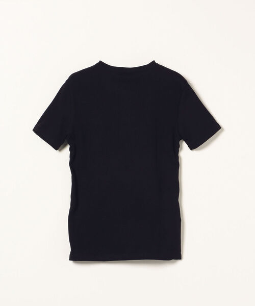 PETIT BATEAU（プチバトー）の「【SHIPS any別注】PETIT BATEAU:サコッシュ付き ショートスリーブTシャツ（Tシャツ/カットソー・レディース・ブラック/ホワイト・ONE SIZE）」の3枚目の写真