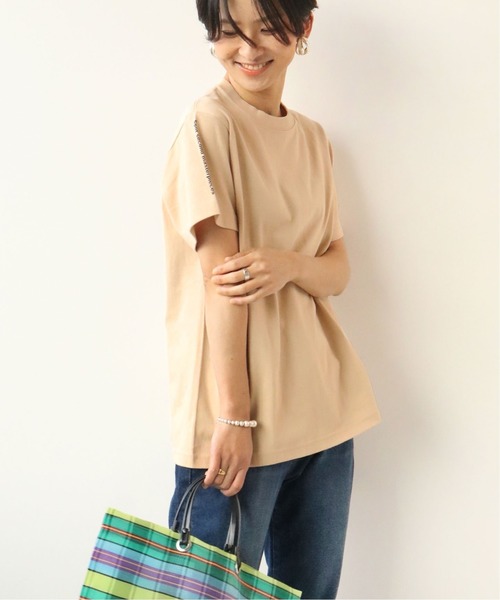 JOURNAL STANDARD relume（ジャーナルスタンダード　レリューム）の「5.6oz【GODLIS/ゴドリス】PHOTO Tシャツ◆（Tシャツ/カットソー・レディース・ホワイト/ベージュ/ブルー・LARGE/SMALL）」の2枚目の写真