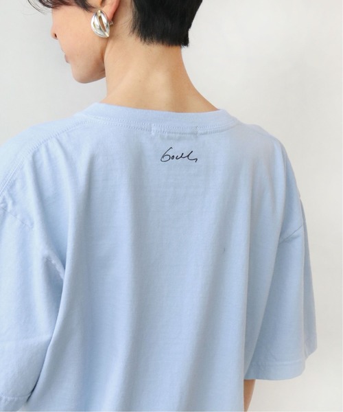 JOURNAL STANDARD relume（ジャーナルスタンダード　レリューム）の「5.6oz【GODLIS/ゴドリス】PHOTO Tシャツ◆（Tシャツ/カットソー・レディース・ホワイト/ベージュ/ブルー・LARGE/SMALL）」の6枚目の写真