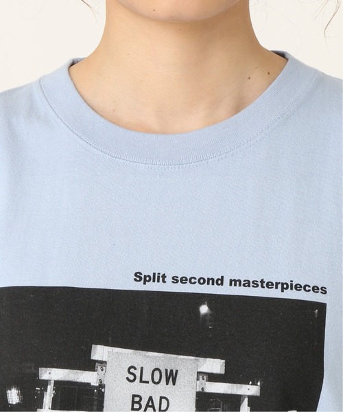 JOURNAL STANDARD relume（ジャーナルスタンダード　レリューム）の「5.6oz【GODLIS/ゴドリス】PHOTO Tシャツ◆（Tシャツ/カットソー・レディース・ホワイト/ベージュ/ブルー・LARGE/SMALL）」の12枚目の写真