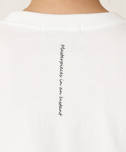 JOURNAL STANDARD relume（ジャーナルスタンダード　レリューム）の「5.6oz【GODLIS/ゴドリス】PHOTO Tシャツ◆（Tシャツ/カットソー・レディース・ホワイト/ベージュ/ブルー・LARGE/SMALL）」の18枚目の写真