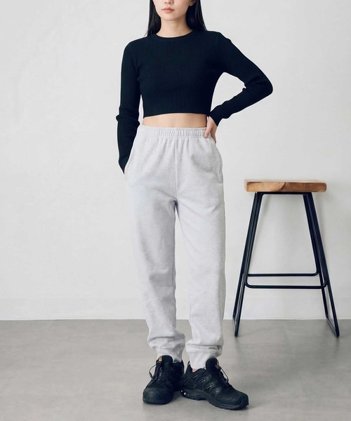 Printstar(プリントスター)の「【Printstar】glimmer double knit dry sweat pants / ダブルニット ドライスウェットパンツ ストレッチ 伸縮 吸汗速乾 00343(スウェットパンツ・レディース・ブラック/グレー/レッド/ロイヤルブルー/ネイビー/ホワイト・S/M/L/3L/LL)」の11枚目の写真