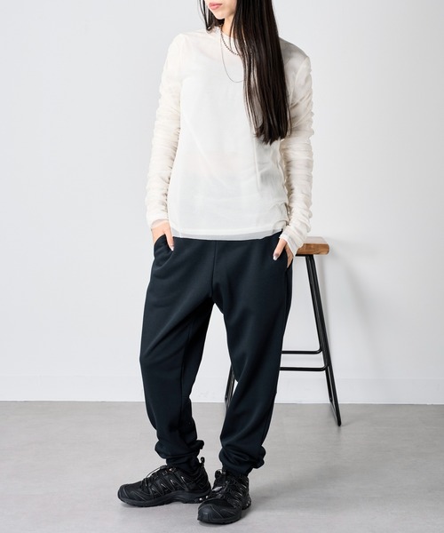 Printstar(プリントスター)の「【Printstar】glimmer double knit dry sweat pants / ダブルニット ドライスウェットパンツ ストレッチ 伸縮 吸汗速乾 00343(スウェットパンツ・レディース・ブラック/グレー/レッド/ロイヤルブルー/ネイビー/ホワイト・S/M/L/3L/LL)」の21枚目の写真