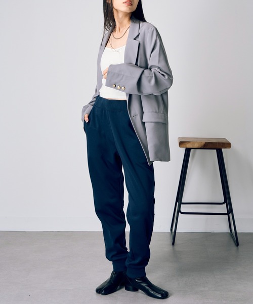 Printstar(プリントスター)の「【Printstar】glimmer double knit dry sweat pants / ダブルニット ドライスウェットパンツ ストレッチ 伸縮 吸汗速乾 00343(スウェットパンツ・レディース・ブラック/グレー/レッド/ロイヤルブルー/ネイビー/ホワイト・S/M/L/3L/LL)」の18枚目の写真