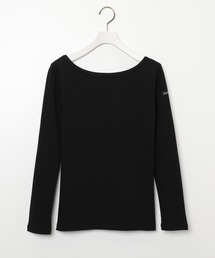 Le Minor | ルミノア Le Minor / マイクロリブ バックUネックカットソー(Tシャツ/カットソー)