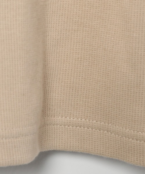 Le Minor（ルミノア）の「ルミノア Le Minor / マイクロリブ バックUネックカットソー（Tシャツ/カットソー・レディース・ブラック/ホワイト/ベージュ・S）」の11枚目の写真