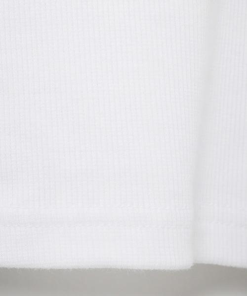 Le Minor（ルミノア）の「ルミノア Le Minor / マイクロリブ バックUネックカットソー（Tシャツ/カットソー・レディース・ブラック/ホワイト/ベージュ・S）」の13枚目の写真