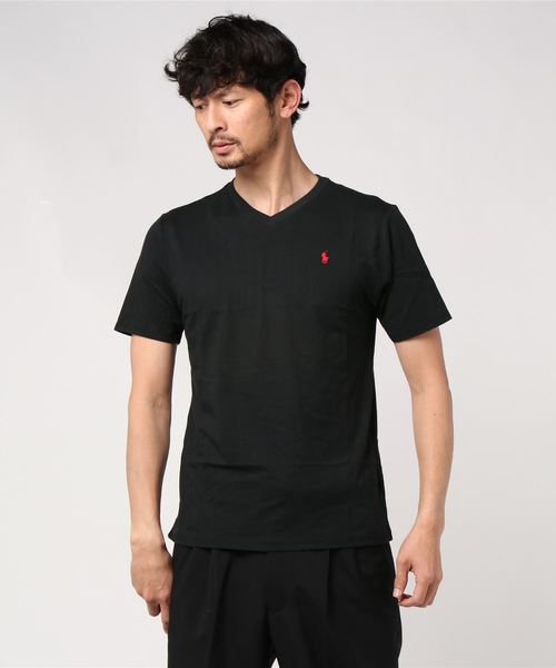 セール Polo Ralph Lauren Boys ポロラルフローレン メンズ Tシャツ Vネック ボーイズライン Tシャツ カットソー Polo Ralph Lauren ポロラルフローレン のファッション通販 Zozotown