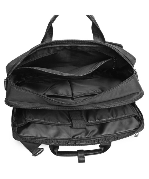 GUSCIO UOMO（グッシオ ウォーモ）の「【グッシオ ウォーモ】3WAY ビジネスバッグ 通勤通学 【超軽量】リュック　ショルダーバッグ（ビジネスバッグ・メンズ・ブラック/ネイビー/グレー・FREE）」の4枚目の写真