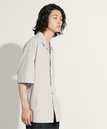 WYM LIDNM | 【WYM LIDNM】TENCEL/COTTON OPEN COLLAR SHIRT/オープンカラーシャツ(シャツ/ブラウス)