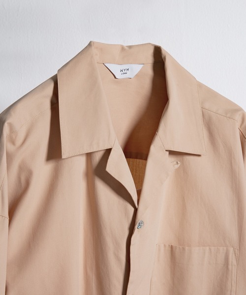 TENCEL/COTTON OPEN COLLAR SHIRT/オープンカラーシャツ（シャツ