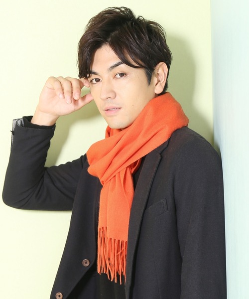 カシミヤ100％マフラー（マフラー）｜sankyo shokai（サンキョウ