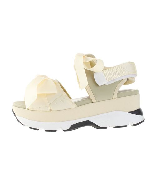 merry jenny（メリージェニー）の「リボンスニーカーサンダル（サンダル・レディース・アイボリー/ブラック/ラベンダー・SMALL/MEDIUM/LARGE）」の10枚目の写真