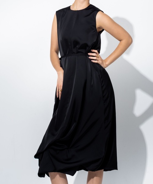 JENNE(ジェンヌ)の「立体ボリュームリッチワンピース(ワンピース・レディース・ブラック/ホワイト・SMALL/MEDIUM/LARGE)」の16枚目の写真