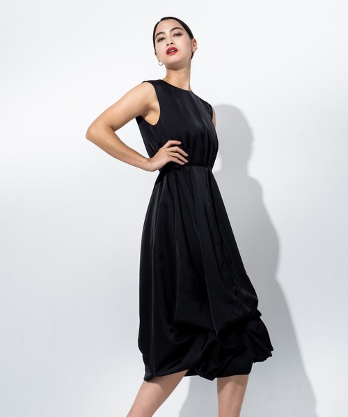 JENNE(ジェンヌ)の「立体ボリュームリッチワンピース(ワンピース・レディース・ブラック/ホワイト・SMALL/MEDIUM/LARGE)」の20枚目の写真