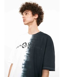OY | 『OY/オーワイ』TYE-DIE SHAPE LOGO T/タイダイシェイプロゴTシャツ/半袖Tシャツ/カットソー(Tシャツ/カットソー)