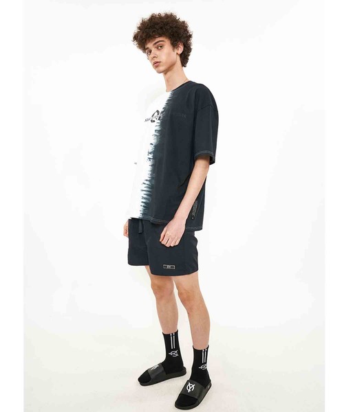 OY（オーワイ）の「『OY/オーワイ』TYE-DIE SHAPE LOGO T/タイダイシェイプロゴTシャツ（Tシャツ/カットソー・メンズ・ホワイト/ブラック・FREE）」の14枚目の写真