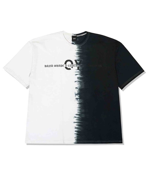 OY（オーワイ）の「『OY/オーワイ』TYE-DIE SHAPE LOGO T/タイダイシェイプロゴTシャツ（Tシャツ/カットソー・メンズ・ホワイト/ブラック・FREE）」の18枚目の写真