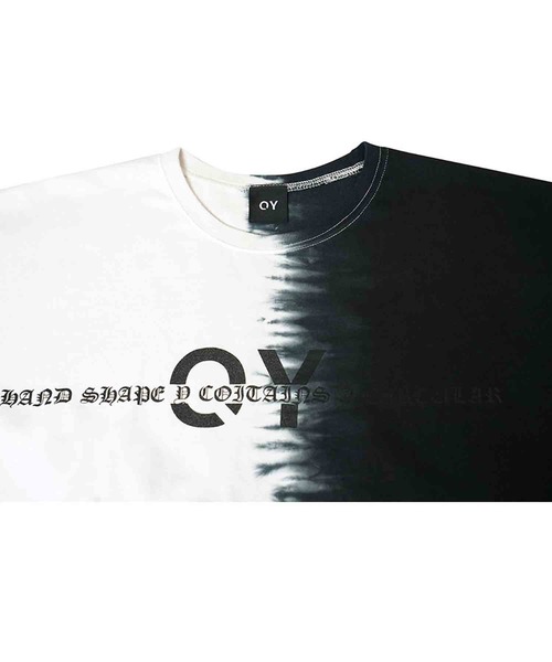 OY（オーワイ）の「『OY/オーワイ』TYE-DIE SHAPE LOGO T/タイダイシェイプロゴTシャツ（Tシャツ/カットソー・メンズ・ホワイト/ブラック・FREE）」の10枚目の写真