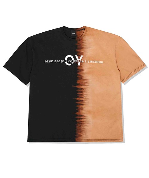 OY（オーワイ）の「『OY/オーワイ』TYE-DIE SHAPE LOGO T/タイダイシェイプロゴTシャツ（Tシャツ/カットソー・メンズ・ホワイト/ブラック・FREE）」の5枚目の写真
