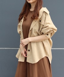 FUN.TRINITY | カラービッグシャツ(シャツ/ブラウス)