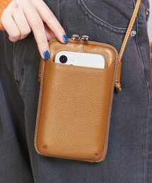 BEAUTY&YOUTH UNITED ARROWS | BY レザージップスリムウォレットショルダー ∴(財布)