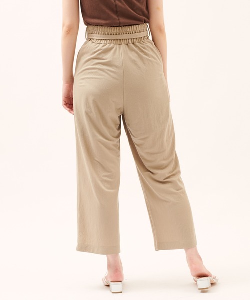 natural couture（ナチュラルクチュール）の「涼しげサラっとカットパンツ（その他パンツ・レディース・ブラック/オレンジ/モカ/グレイッシュベージュ・FREE）」の22枚目の写真