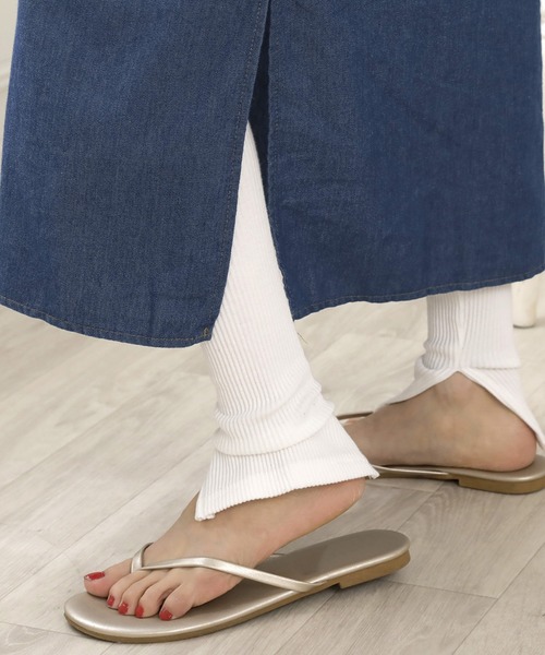 Girly Doll（ガーリードール）の「デニムシャツロングワンピース（シャツワンピース・レディース・ブルー・S/M/L/XL）」の7枚目の写真