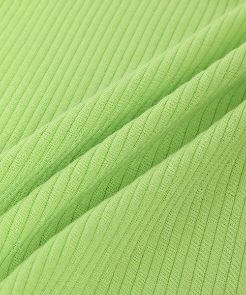 ADAM ET ROPE'（アダムエロペ）の「アンチピリングリブニットタートル（ニット/セーター・レディース・ブラック/キナリ/ミント/パープル・FREE）」の19枚目の写真