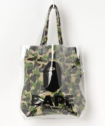 【A BATHING APE】ABC CAMO CLEAR TOTE BAG トートバック A BATHING APE｜ABC CAMO CLEAR TOTE BAG | Rakuten Fashion