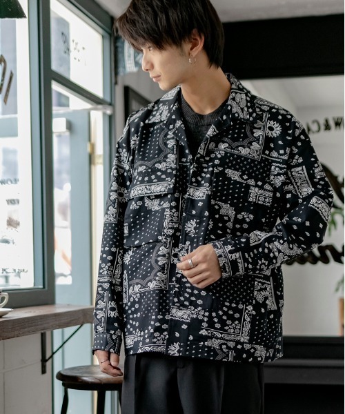 ADMIX/ATELIER SAB MEN（アドミックスアトリエサブメン）の「オーバーサイズ CPOジャケット（ブルゾン・メンズ・オフホワイト/ブラック/ブラック系その他/ベージュ/インディゴブルー/ワンウォッシュ・48/50）」の20枚目の写真