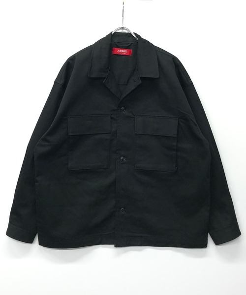 ADMIX/ATELIER SAB MEN（アドミックスアトリエサブメン）の「オーバーサイズ CPOジャケット（ブルゾン・メンズ・オフホワイト/ブラック/ブラック系その他/ベージュ/インディゴブルー/ワンウォッシュ・48/50）」の7枚目の写真