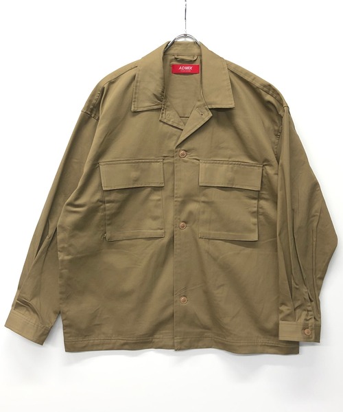 ADMIX/ATELIER SAB MEN（アドミックスアトリエサブメン）の「オーバーサイズ CPOジャケット（ブルゾン・メンズ・オフホワイト/ブラック/ブラック系その他/ベージュ/インディゴブルー/ワンウォッシュ・48/50）」の9枚目の写真