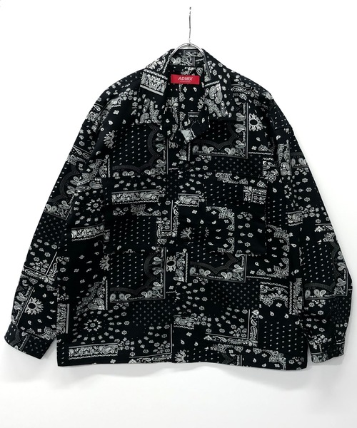 ADMIX/ATELIER SAB MEN（アドミックスアトリエサブメン）の「オーバーサイズ CPOジャケット（ブルゾン・メンズ・オフホワイト/ブラック/ブラック系その他/ベージュ/インディゴブルー/ワンウォッシュ・48/50）」の10枚目の写真