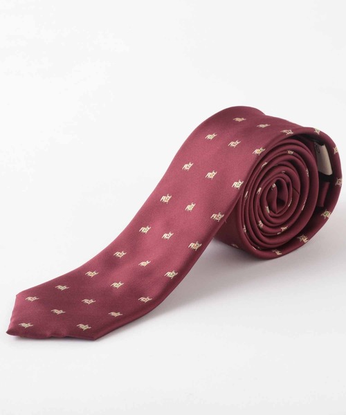 Quit Running（クイトランニング）の「イージーケア 洗えるネクタイ ホビーデザイン スリム ナロータイ（ネクタイ・メンズ・ネイビー/レッド/ブラウン/マスタード/ブルー/グリーン/ライトグリーン/ライトブラウン/グレー/ベージュ/ダークグリーン/チャコールグレー/ライトグレー/ライトブルー/コバルトブルー/ワイン/チャコール/ダークベージュ/ダークネイビー/グリーン系その他/ブルー系その他/グレー系その他/ブラウン系その他/オリーブ/キャメル/バーガンディー/グレー系その他2/グレー系その他3/ブラウン系その他2/ブルー系その他2/ブルー系その他3/レッド系その他2/レッド系その他/ロイヤルブルー/ネイビー系3/グレイッシュブルー/ワイン系1/ブラウン系その他3/ネイビー系1/ネイビー系9/シルバー/スカイブルー/ブラウン系その他4/ネイビー系2/ブルー系その他4/ネイビー系5/イエロー系1/インディゴブルー/ダークインディゴブルー/シルバー系1/ネイビー系6/ネイビー系4/グレー系その他4/ブルー系その他5/ダークブルー/モカ/ブルー系その他7/ネイビー系8/カーキ/グレー系その他5/ブルー系その他6/イエローゴールド/ネイビー系7・FREE）」の11枚目の写真