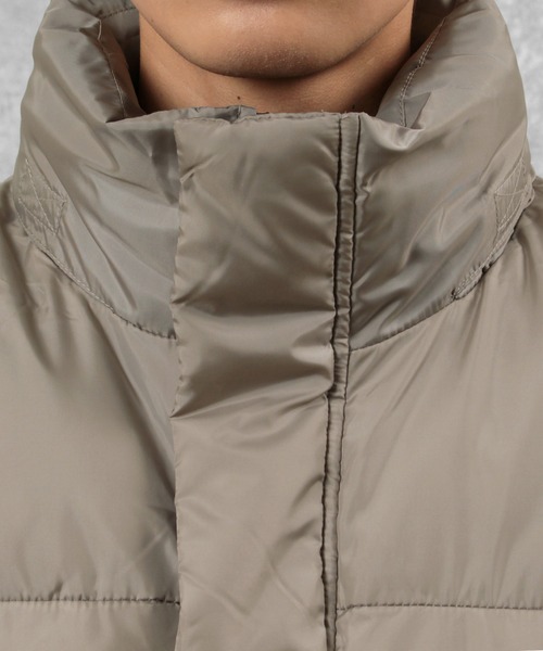 make a ray!（メイク ア レイ！）の「オーバーサイズ スタンドカラー ファイバーダウン ショートジャケット（ダウンジャケット/コート・メンズ・グレー/ブラック/オフホワイト・M/L）」の15枚目の写真