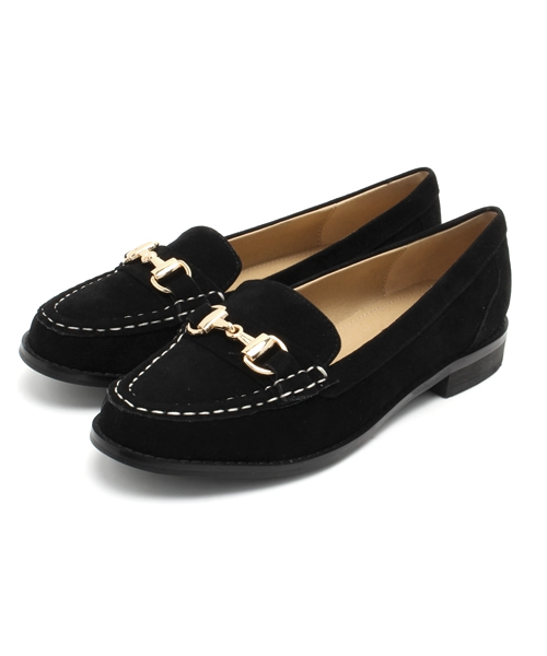 Chico（チコ）の「スエードビットローファー（その他シューズ・レディース・ネイビー/グリーン/レッド/ブラック・LARGE/MEDIUM/SMALL）」の2枚目の写真