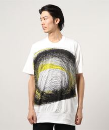 nude:masahiko maruyama | nude:masahiko maruyama/ヌード:マサヒコ マルヤマ/BIG SLE PRINT PULL CIRCLE(Tシャツ/カットソー)