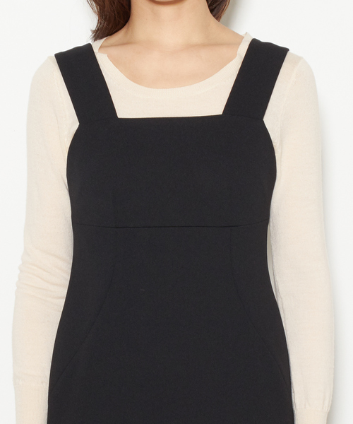 Tiara（ティアラ）の「バックスリットジャンスカ（ワンピース・レディース・モカ/ブラック・S/M）」の8枚目の写真