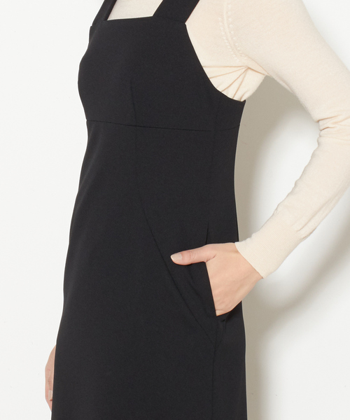 Tiara（ティアラ）の「バックスリットジャンスカ（ワンピース・レディース・モカ/ブラック・S/M）」の6枚目の写真