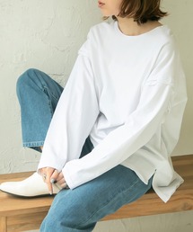 カットオフコットンTシャツ