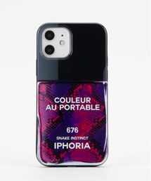 iphoria（アイフォリア）の「IPHORIA/アイフォリア/Nailpolish Coleur Au Portable Snake Instinc/iPhone12/12PRO（スマホケース/カバー・レディース）」