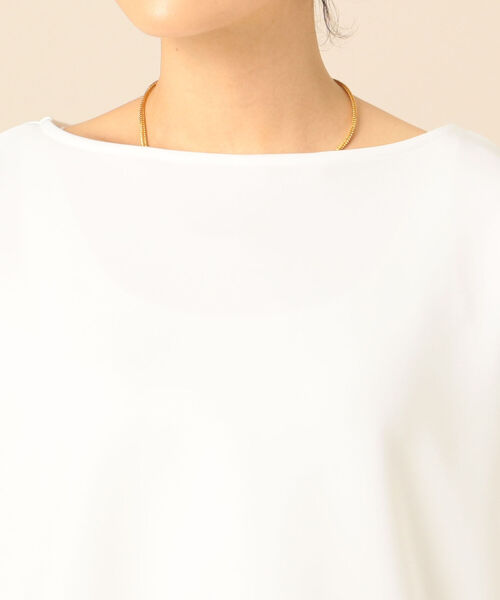 NOLLEY’S Sophi(ノーリーズソフィ)の「ダンボール配色プルオーバーカットソー(Tシャツ/カットソー・レディース・チャコールグレー/ベージュ/ホワイト・38/36)」の20枚目の写真