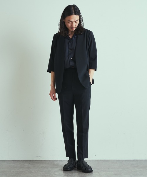 ルイス Lui's ノーカラージャケット Mサイズ Lui's ルイス ベージュ M