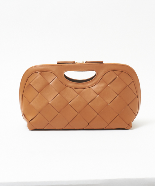 PELLICO（ペリーコ）の「★PELLICO/ANELLIレザーバッグ（ハンドバッグ・レディース・キャメル/ホワイト・フリー）」の3枚目の写真