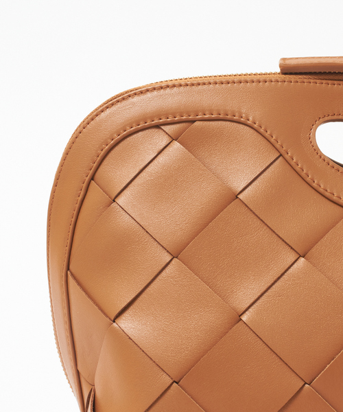 PELLICO（ペリーコ）の「★PELLICO/ANELLIレザーバッグ（ハンドバッグ・レディース・キャメル/ホワイト・フリー）」の10枚目の写真