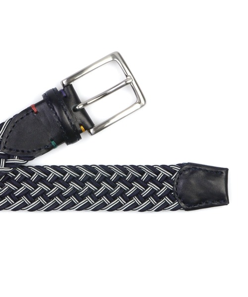 Paul Smith ポールスミス メッシュベルト ネイビー ブラウン Paul