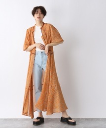 ワンピース オレンジ 橙色系 ペイズリー柄 ファッション通販 Zozotown