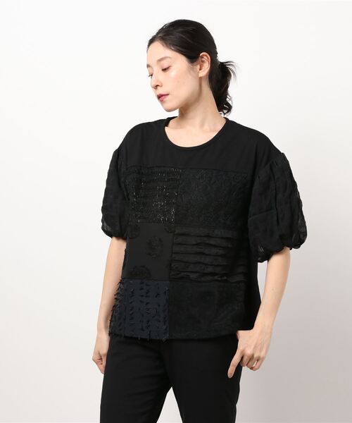 garcon la raison（ギャルソン・ラ・レゾン）の「[1-2]Ａラインプルオーバー（その他トップス・レディース・ブラック/その他・1/2）」の2枚目の写真